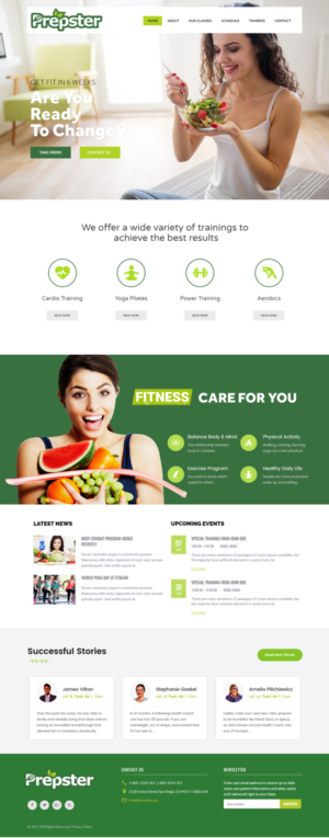 Web Design par Xclusive Designer pour Prepster | Design #14689561