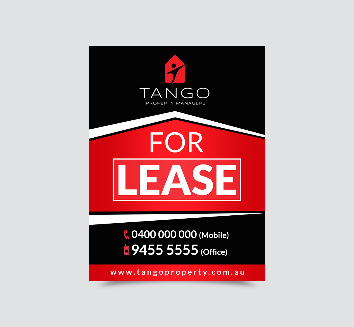 Signage Design by aspiremedia for Tango Property Managers | Design #14674480
