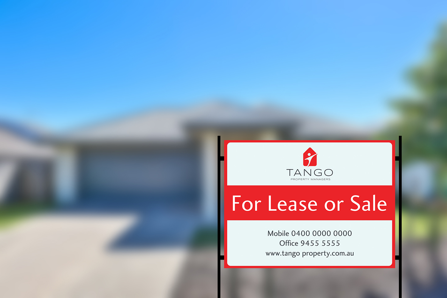 Schilder-Design von girish für Tango Property Managers | Design #14773778