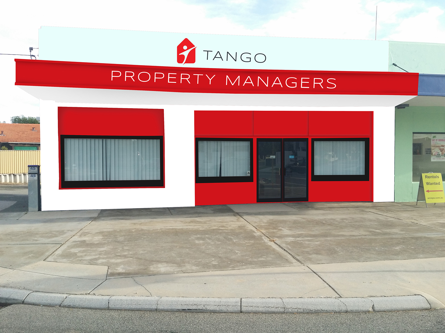 Schilder-Design von girish für Tango Property Managers | Design #14774222