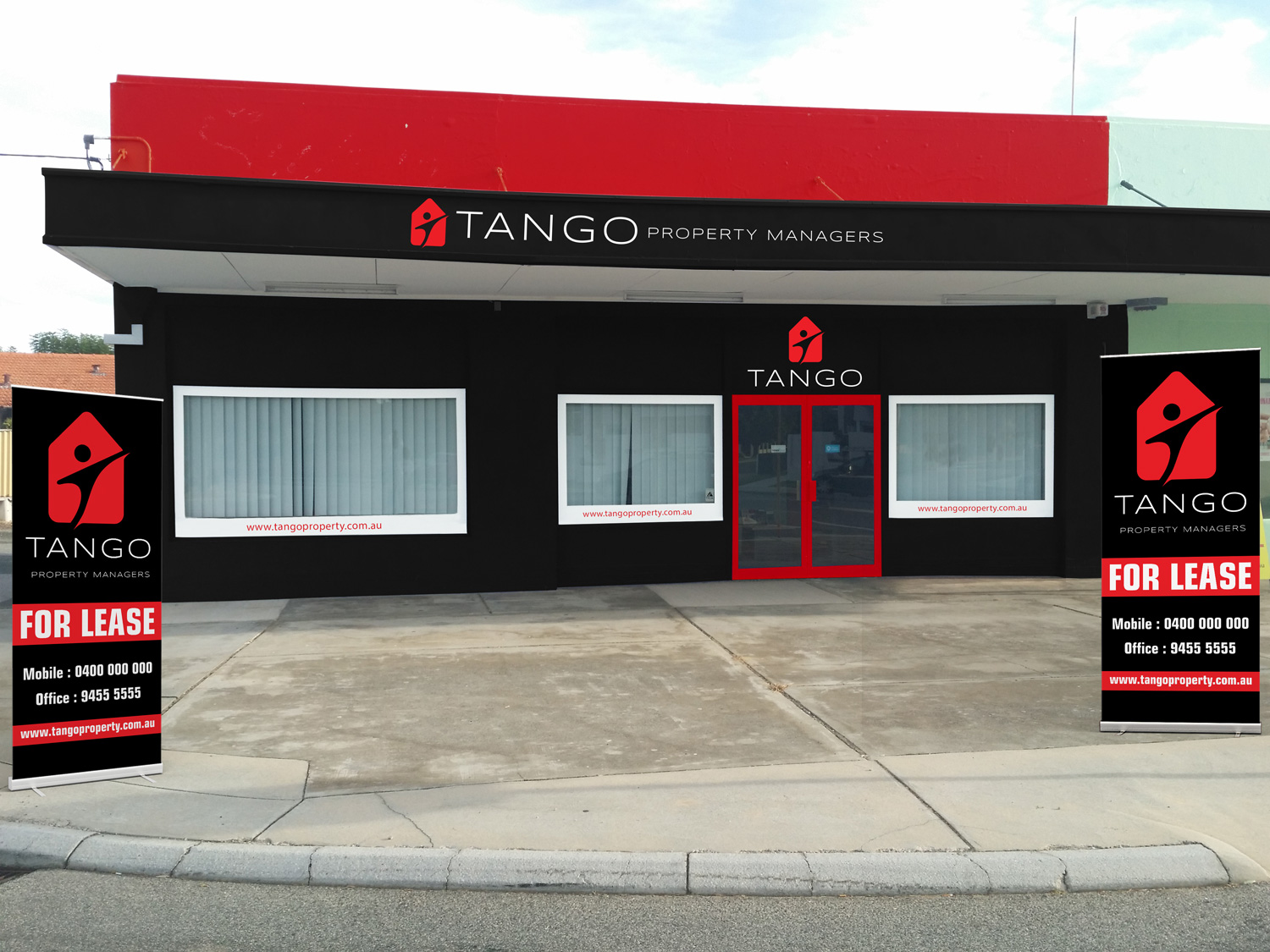 Schilder-Design von Petter Goms für Tango Property Managers | Design #14684486