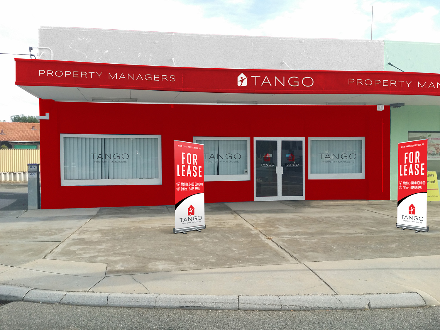 Schilder-Design von Razzvan für Tango Property Managers | Design #14715295