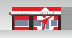 Real Estate Office Front Facade Redesign - ideas needed | Schilder-Design von Maestroto