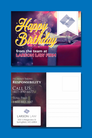 Postcard Design by Ernest Owusu for Silk Tie Commmunications LLC | Design: #14672410