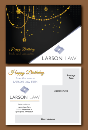 Postcard Design by meet007 for Silk Tie Commmunications LLC | Design: #14668616