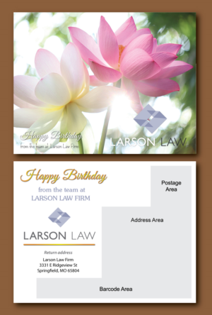Postcard Design by meet007 for Silk Tie Commmunications LLC | Design: #14670969