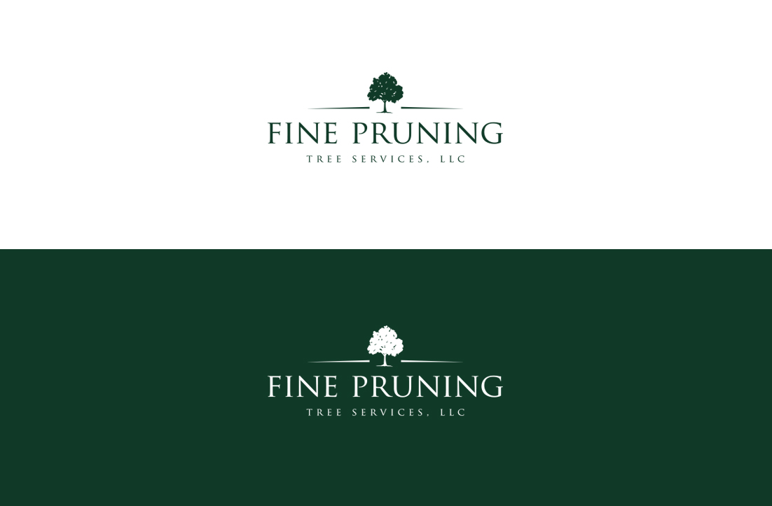 Logo Design by GLDesigns for Fine Pruning Tree Services, LLC | Design #14673613