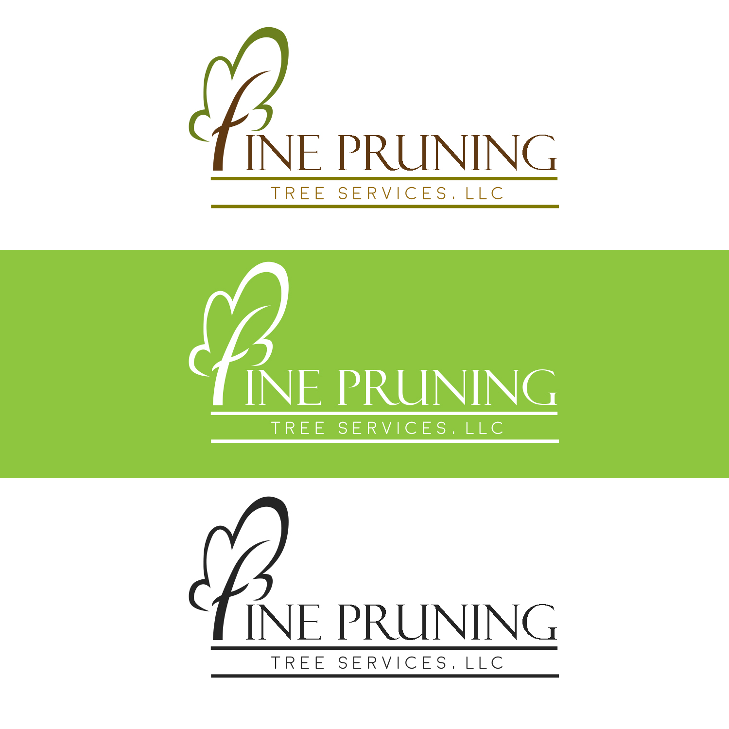 Diseño de Logo por CatEyesStudio para Fine Pruning Tree Services, LLC | Diseño #14763772