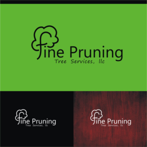 Diseño de Logo por e-graphics para Fine Pruning Tree Services, LLC | Diseño: #14688264