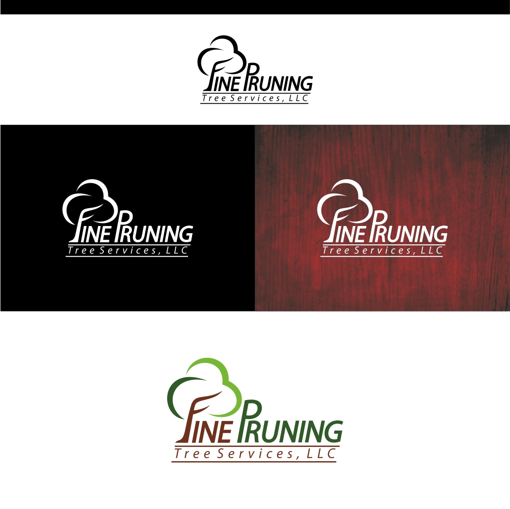Logo Design by e-graphics for Fine Pruning Tree Services, LLC | Design #14730426