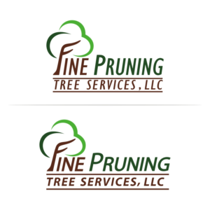 Logo Design by e-graphics for Fine Pruning Tree Services, LLC | Design: #14762077
