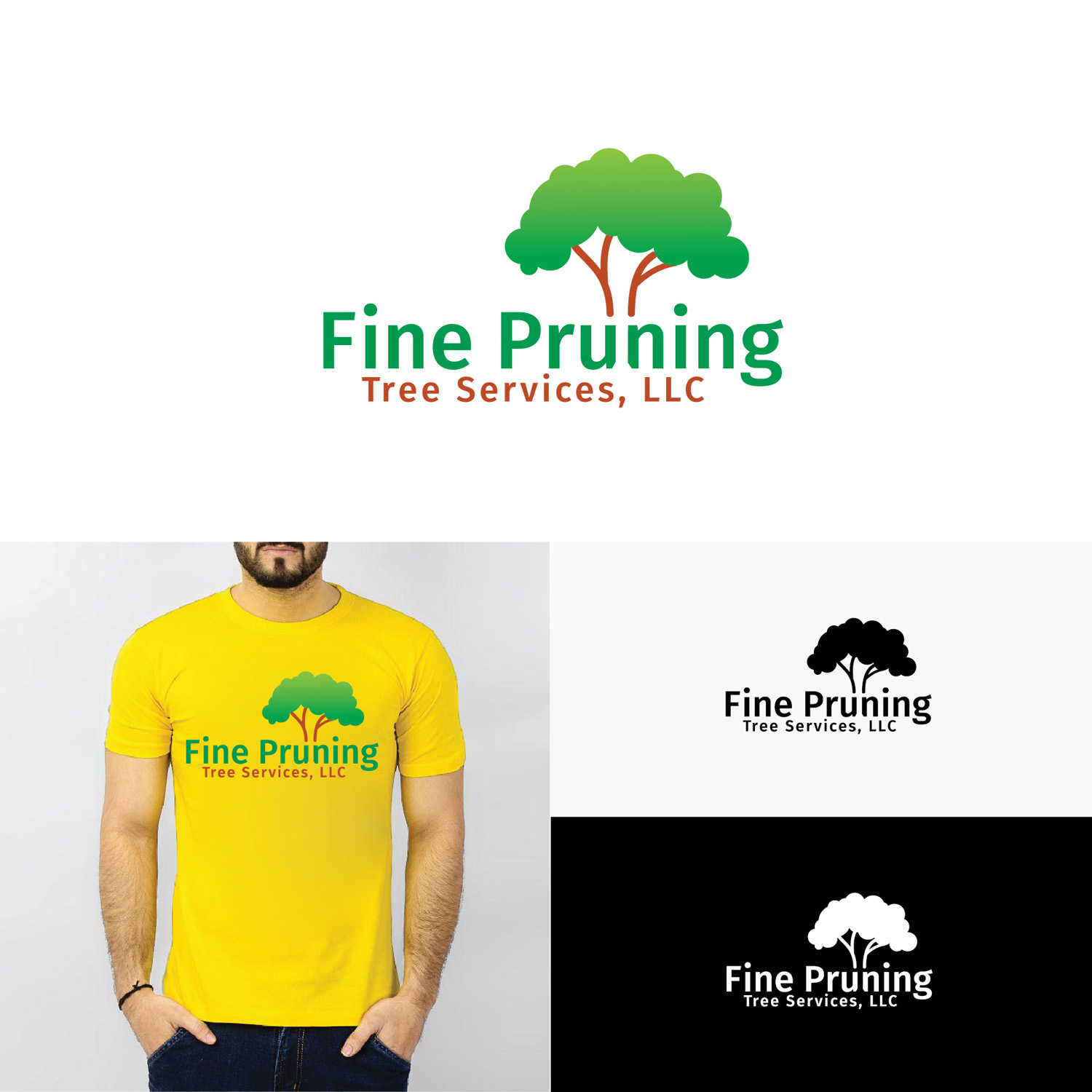 Logo-Design von Kitakami für Fine Pruning Tree Services, LLC | Design #14726707