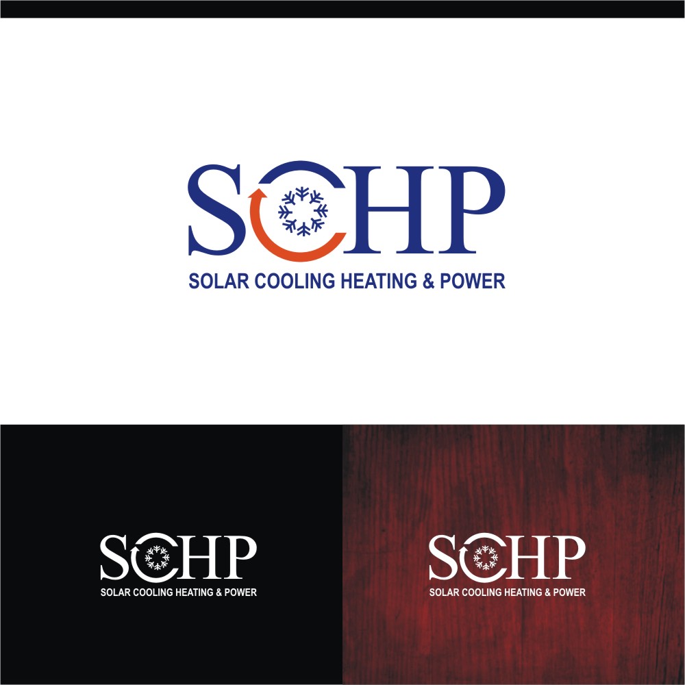 Logo Design by e-graphics for Combine Solar Heating Cooling Power (CSHCP) | Design #14732114