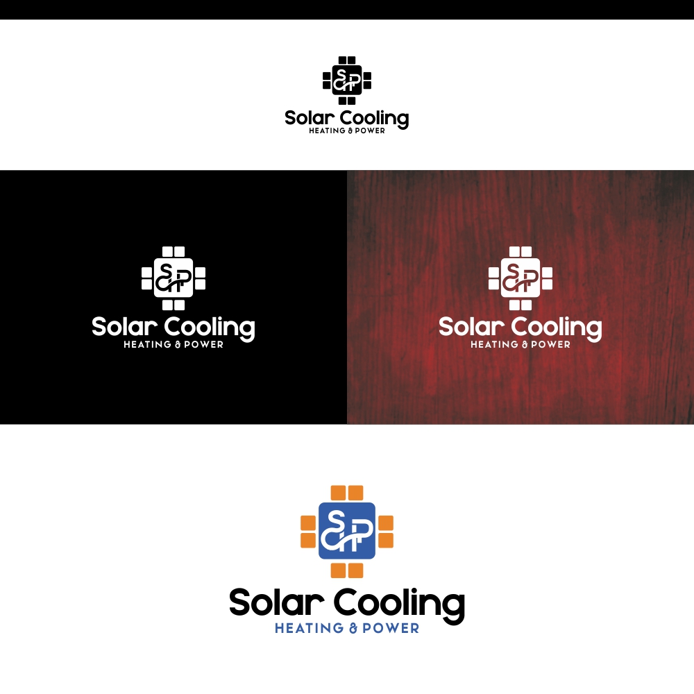 Logo Design by e-graphics for Combine Solar Heating Cooling Power (CSHCP) | Design #14732115