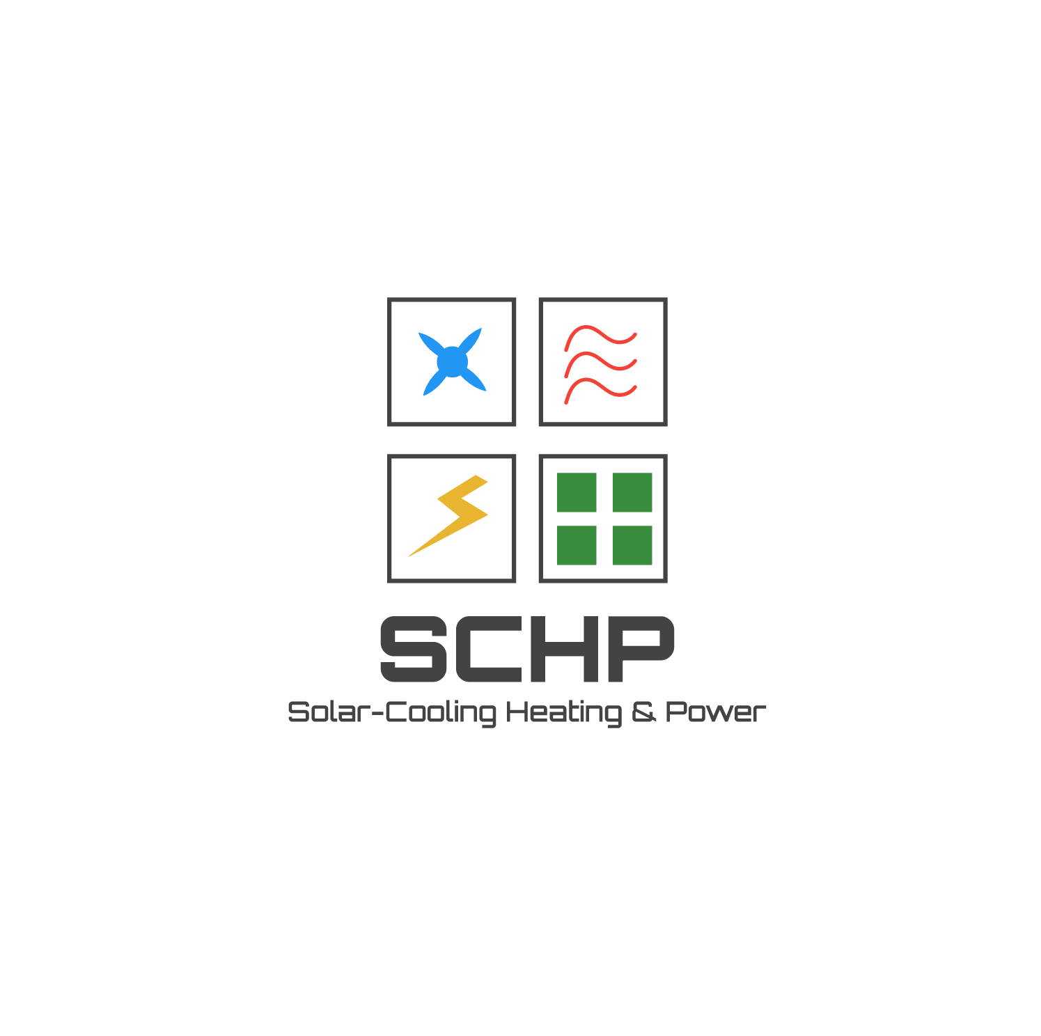 Logo Design by hics for Combine Solar Heating Cooling Power (CSHCP) | Design #14739404