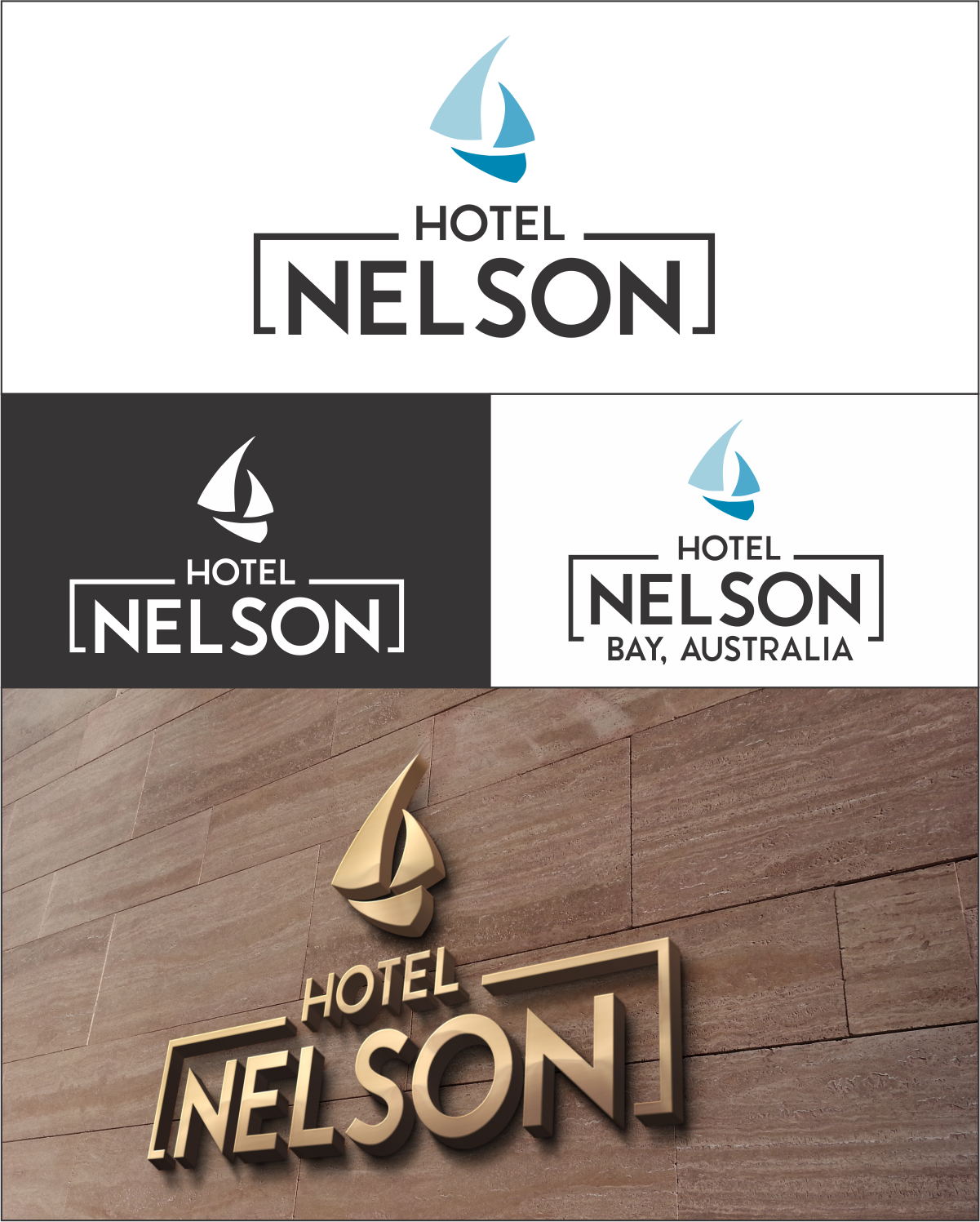 Modern Hotel Logo