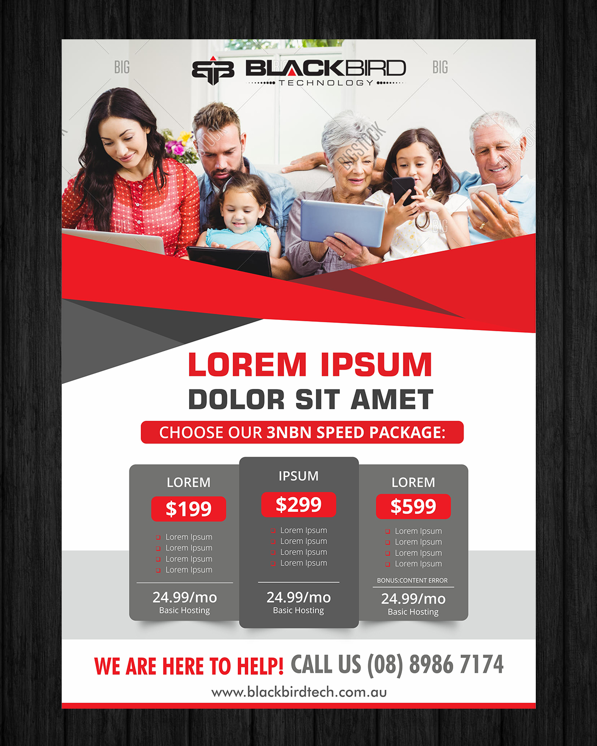 Flyer-Design von ecorokerz für BLACKBIRD Technology | Design #14666968