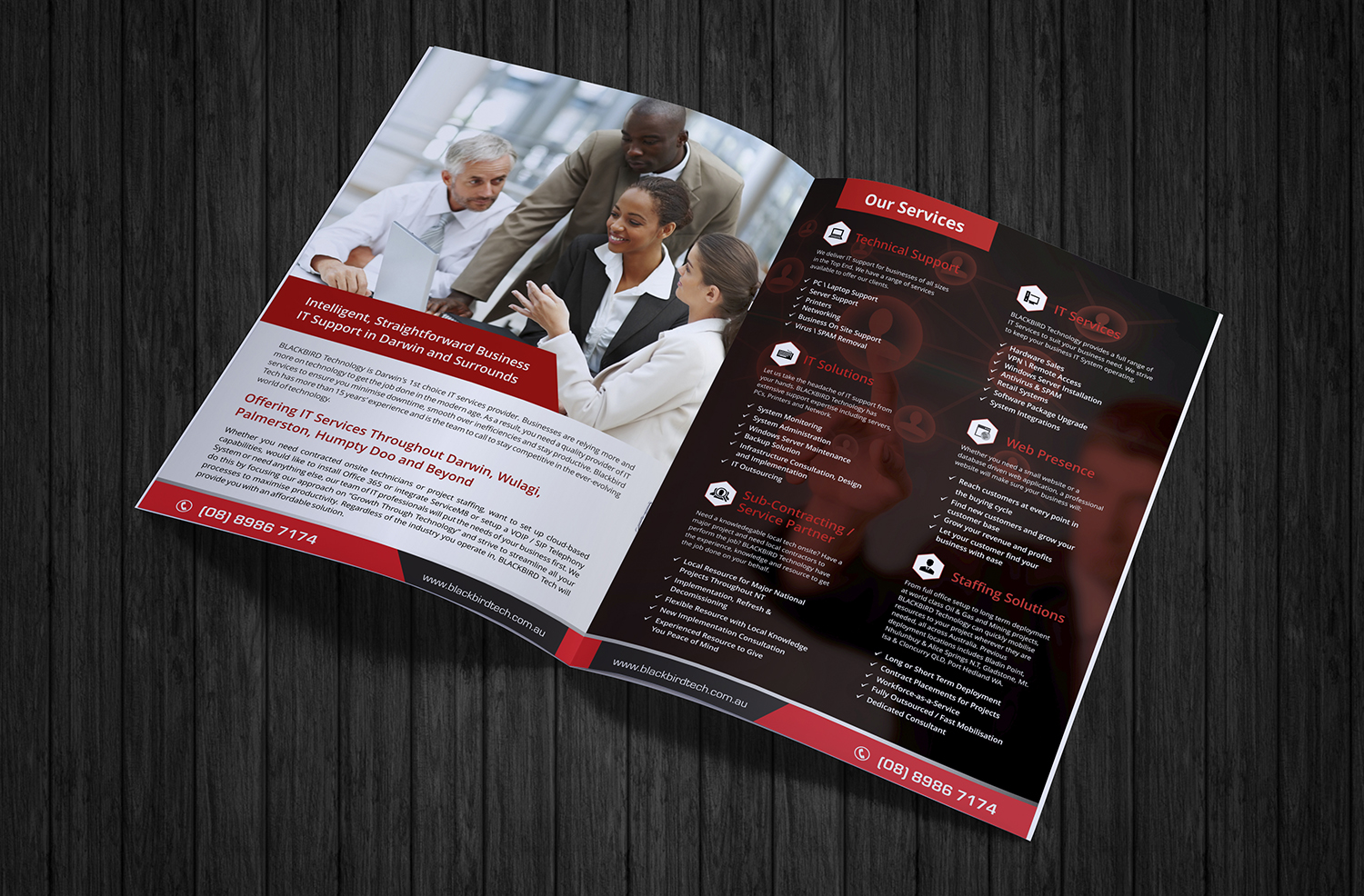 Flyer-Design von ecorokerz für BLACKBIRD Technology | Design #14678533