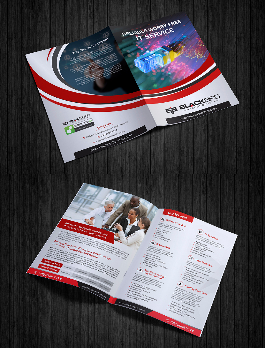 Flyer-Design von ecorokerz für BLACKBIRD Technology | Design #15126856