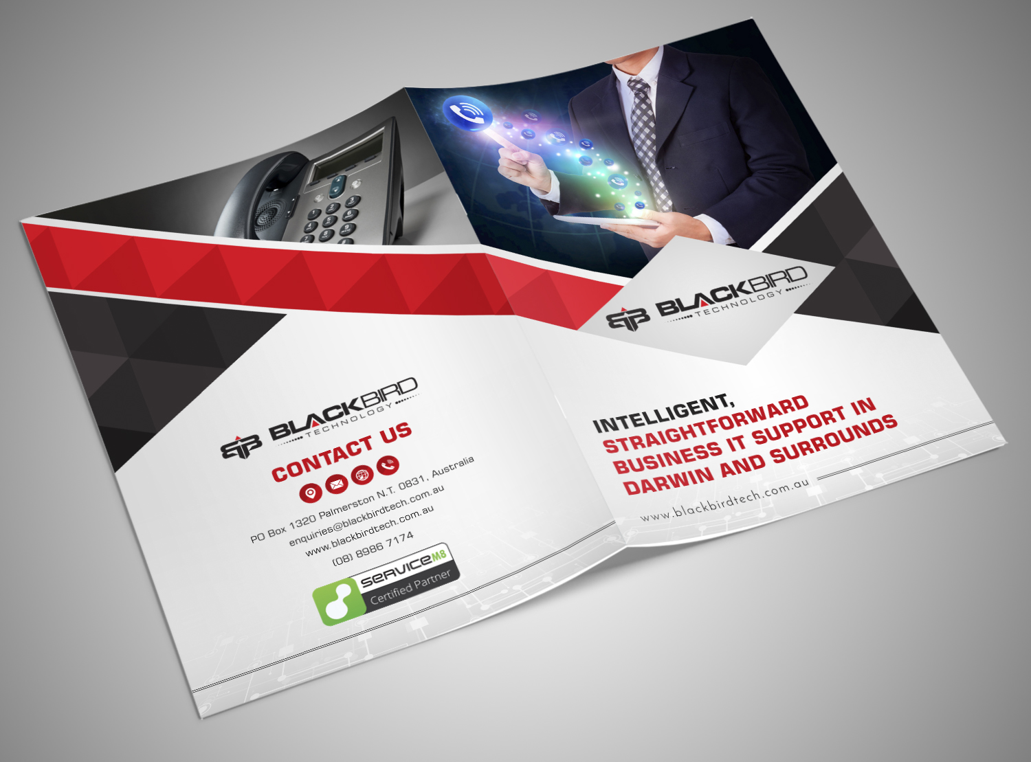 Flyer Design by SAI DESIGNS for BLACKBIRD Technology | Design #14790324