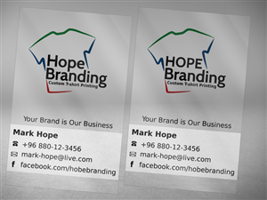Business Card Design by TIGERdesign for this project | Design: #582899