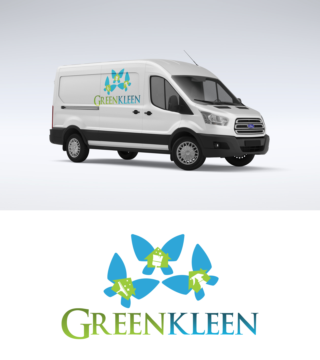 Logo Design by Impressive Solutions for Greenkleen | Design #14682553