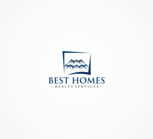 Logo Design by T I K H E - L M W for Best Homes Realty Services | Design: #14684126