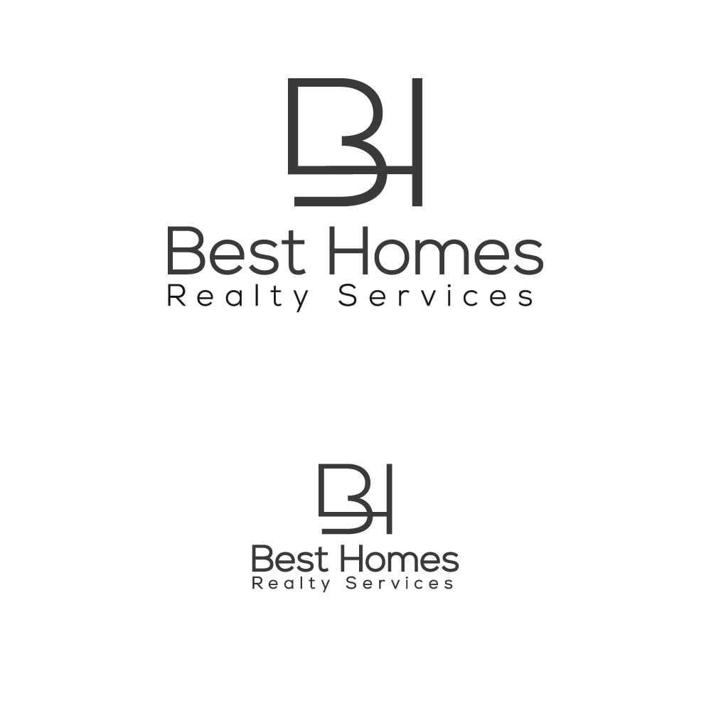 Logo Design by ecorokerz for Best Homes Realty Services | Design #14721558