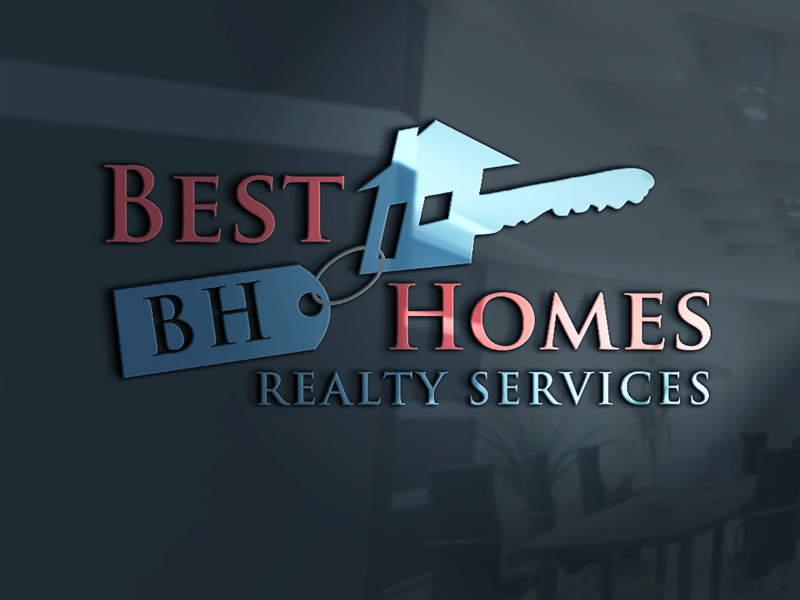 Logo-Design von Origin to Original für Best Homes Realty Services | Design #14691295