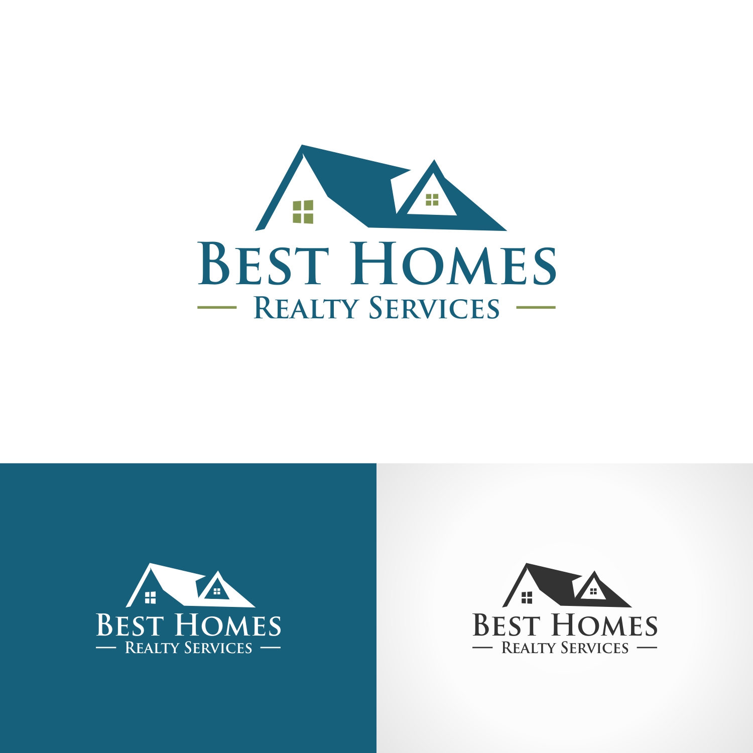 Logo Design by manto.bjb for Best Homes Realty Services | Design #14674369