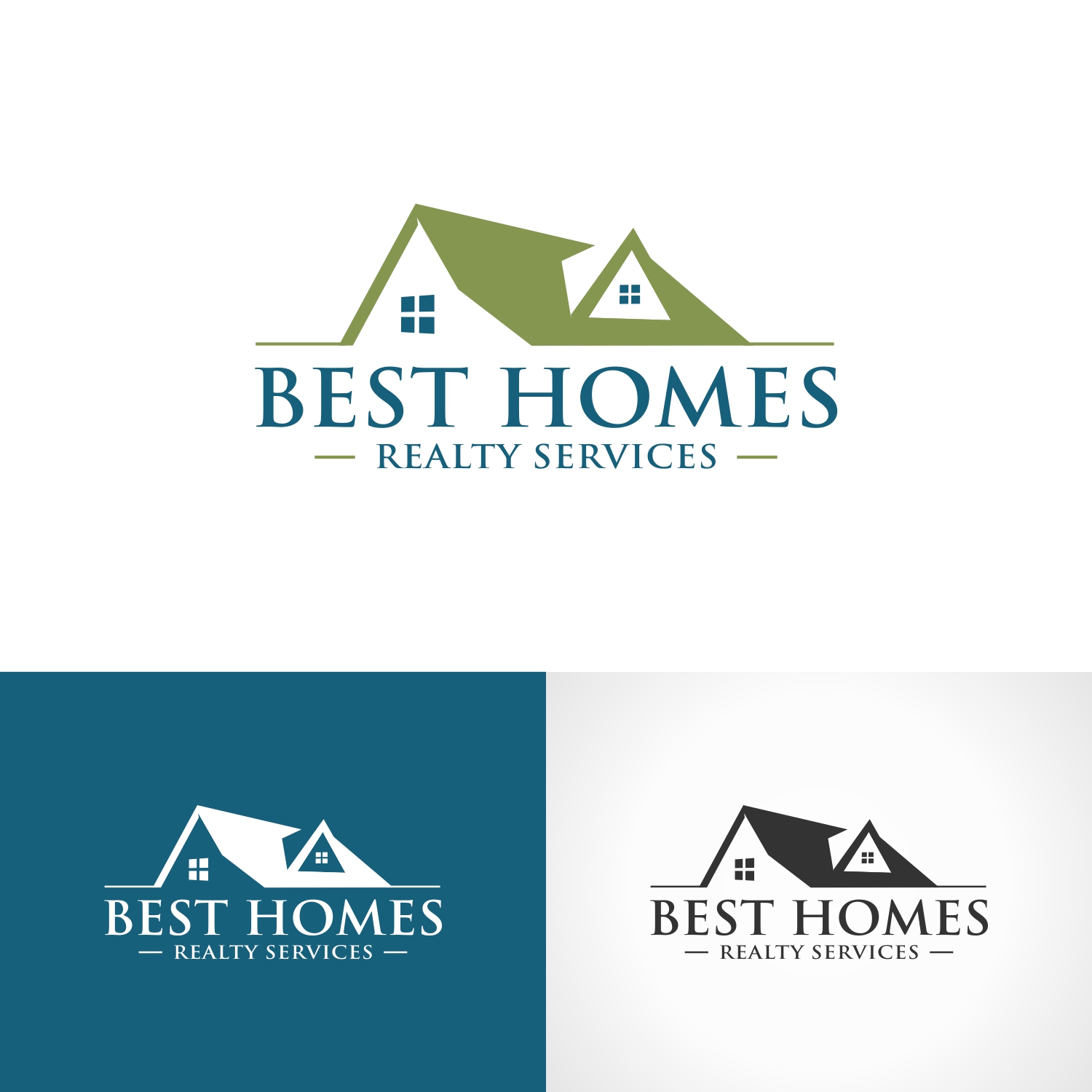 Logo Design by manto.bjb for Best Homes Realty Services | Design #14682426