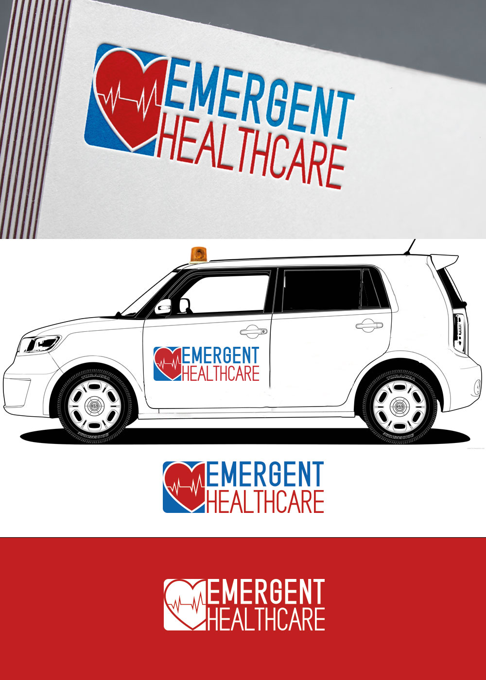 Logo Design by simo@design for Emergent Healthcare | Design #14775598