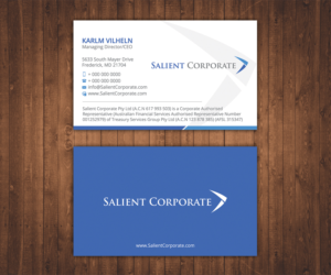 Business Card Design by Stylez Designz for this project | Design: #14715743