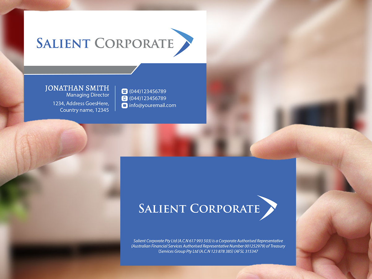 Business Card Design by Creations Box 2015 for this project | Design #14683652