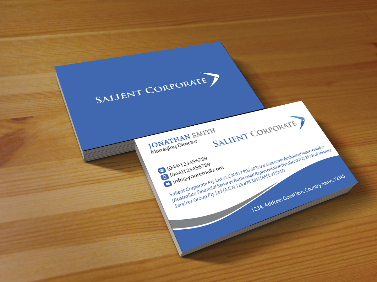 Business Card Design by Creations Box 2015 for this project | Design #14683654
