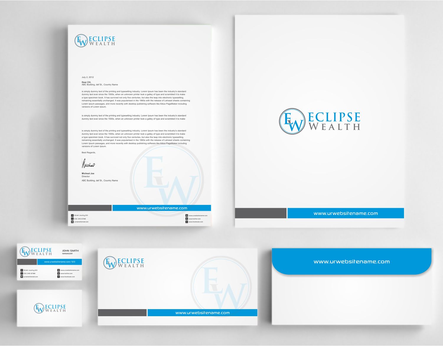 Stationery Design by AwsomeD for Robson Accounting  | Design #14677053