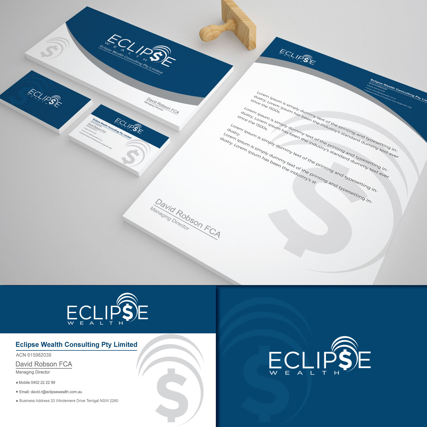 Stationery Design by concepts for Robson Accounting  | Design #14752500