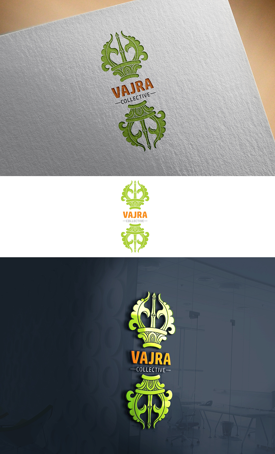 Logo Design by Anooshaa for Vajra Collective | Design #14843420