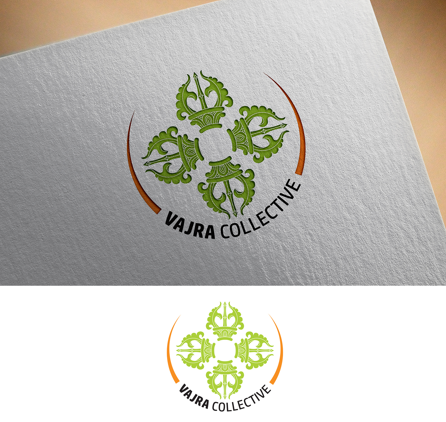 Logo Design by Anooshaa for Vajra Collective | Design #14862244