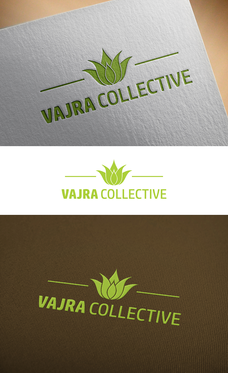 Logo Design by Anooshaa for Vajra Collective | Design #14964815