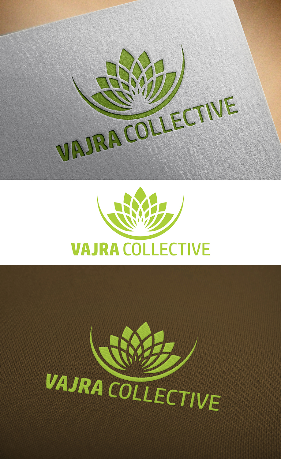Logo Design by Anooshaa for Vajra Collective | Design #14964817