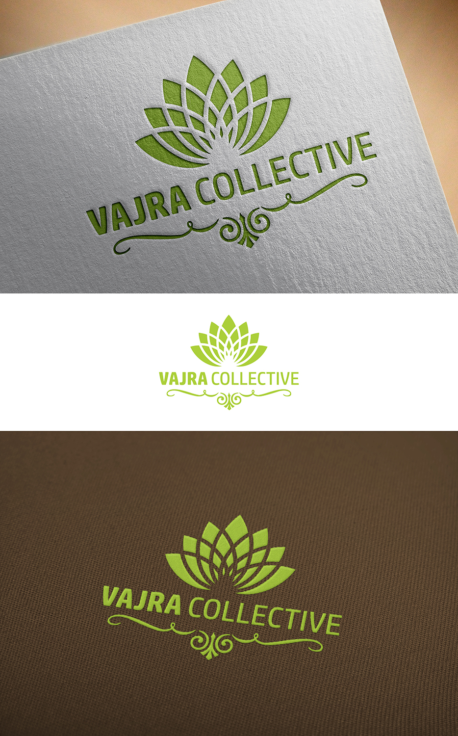 Logo Design by Anooshaa for Vajra Collective | Design #14964819