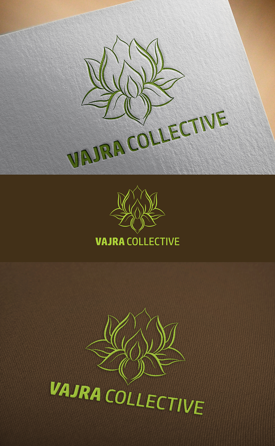 Logo Design by Anooshaa for Vajra Collective | Design #14967060