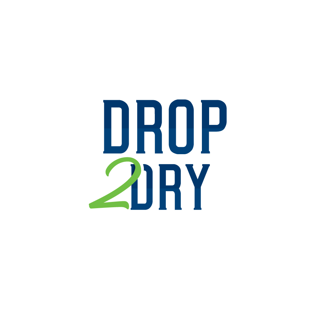 Logo Design by Sujit Banerjee for Drop2Dry | Design #14680625