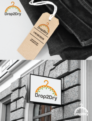 Logo Design by thulet for Drop2Dry | Design: #14689854