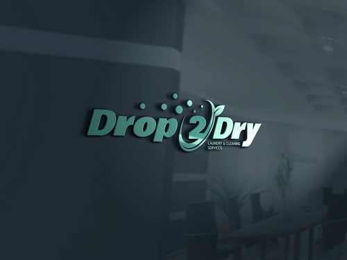 Logo Design by christianpoetoe for Drop2Dry | Design #14675367