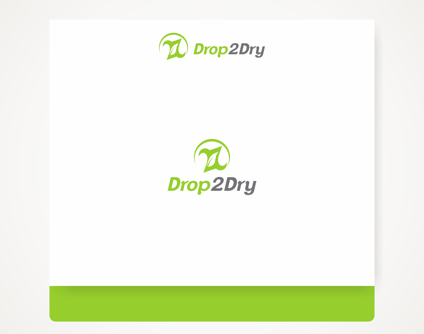 Logo Design by Savana for Drop2Dry | Design #14690811