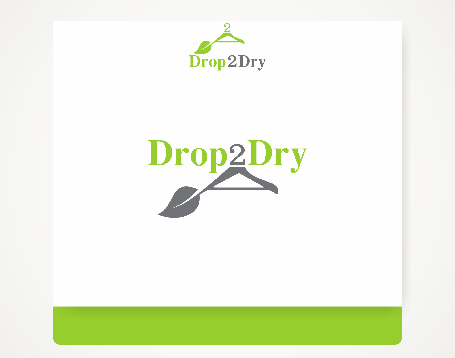 Logo Design by Savana for Drop2Dry | Design #14690813