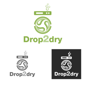 Logo Design by Rim Realistic for Drop2Dry | Design #14790346