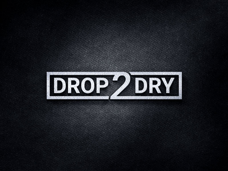 Logo Design by imnurealam for Drop2Dry | Design #14689621